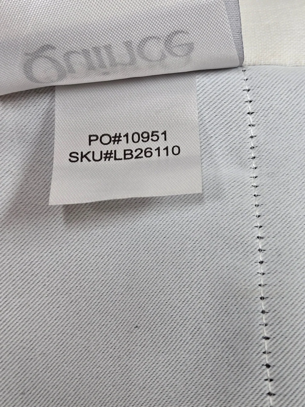 QUINCE Set Of 2 48x96 European Linen True Blackout Curtains White 9626